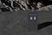 TARDIS On A Moon.